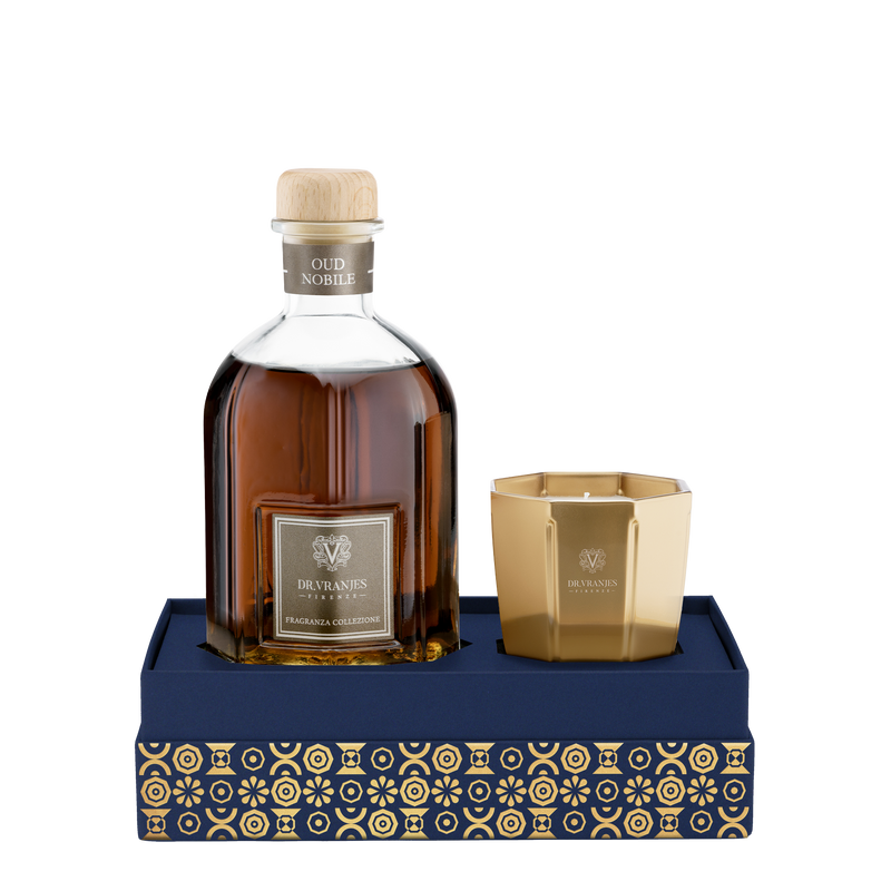 Gift Set - Oud Nobile - 250ml Diffuser + 80gr Candle