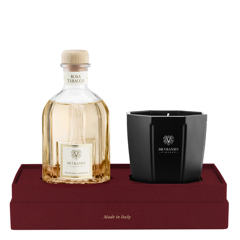 Special Edition Gift - Rosa Tabacco - 250ml Diffuser & 200g Candle