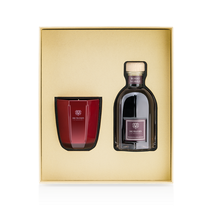 Special Edition Gifts Set - Rosso Nobile 250ml diffuser 80gr candle