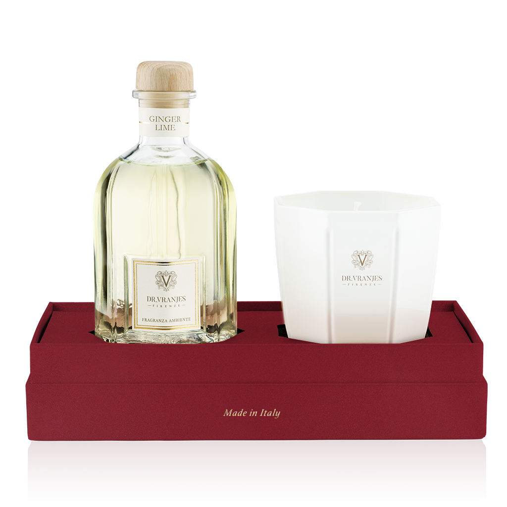 Special Gift Set- Ginger Lime - 250ml Diffuser & 200g Candle