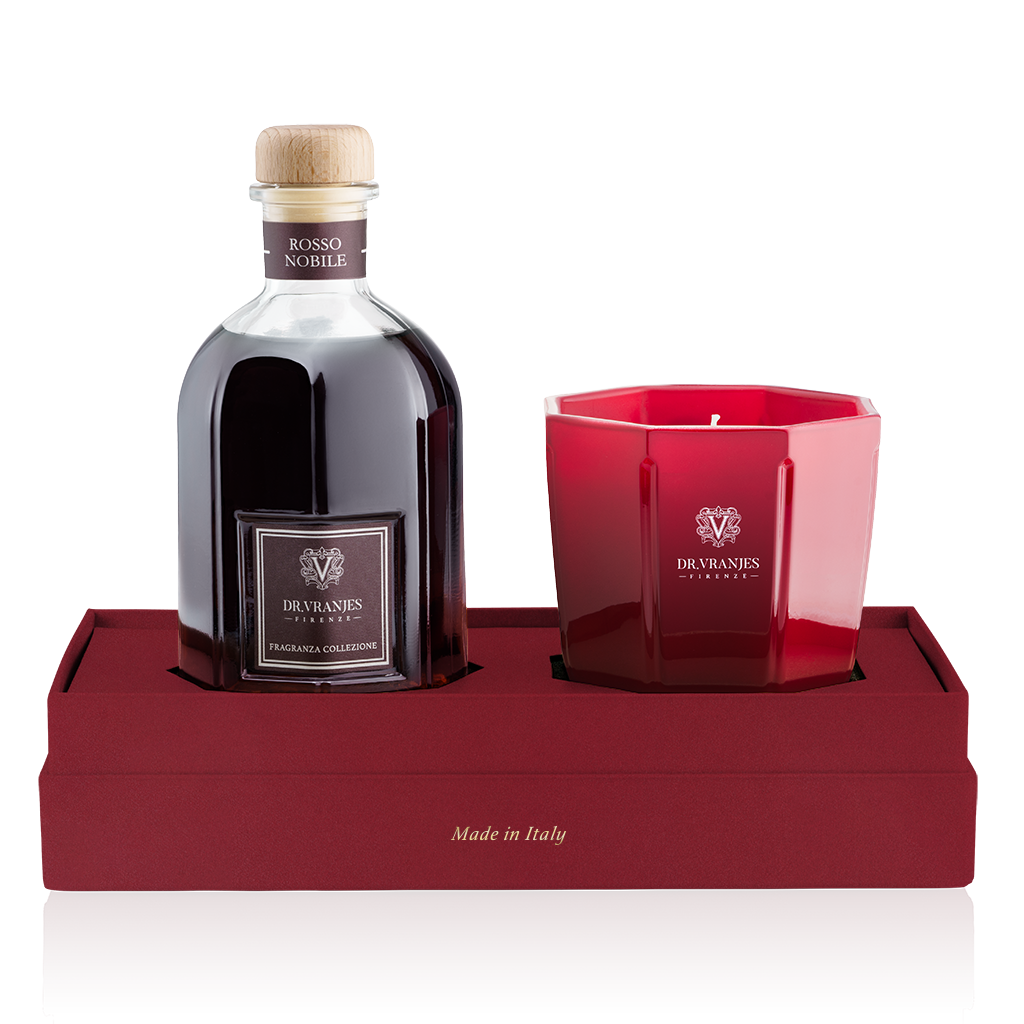 Special Edition Gift Set - Rosso Nobile - 250ml Diffuser & 200g Candle